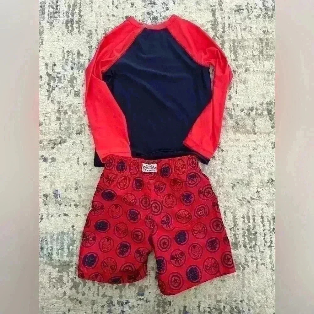 Rash Guard Swim Set Bundle 5T - Picture 4 of 6